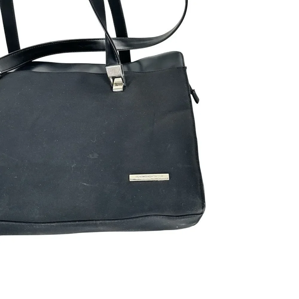 Rosetti Crossbody Computer Messenger Bag Multiple Compartments Black